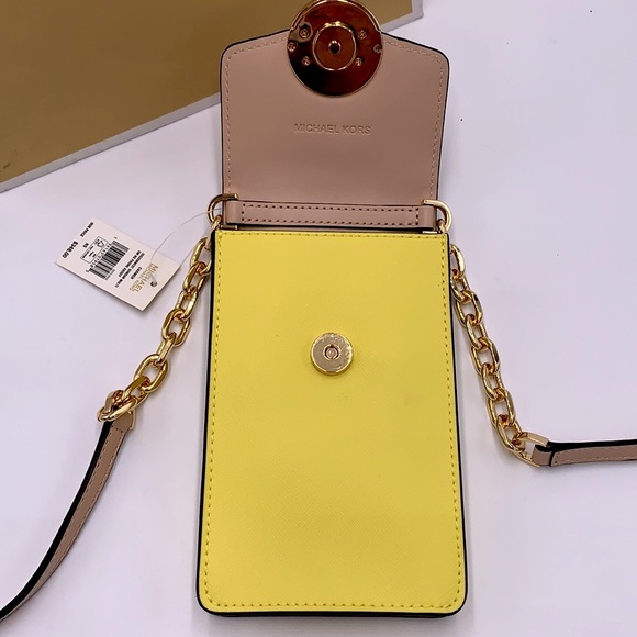 Michael Kors Bags Michael Korscarmen Small Colorblock Faux Leather